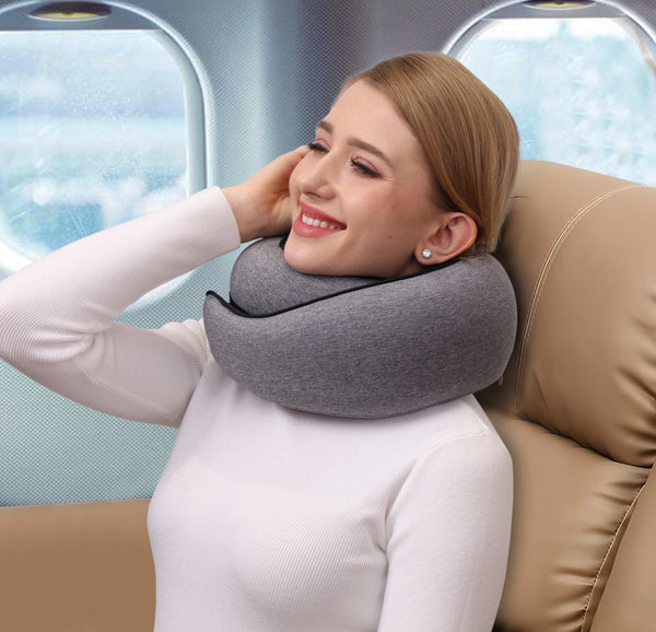 TRAVEL NECK PILLOW - FULL NECK SUPPORT AND COMFORTABLE